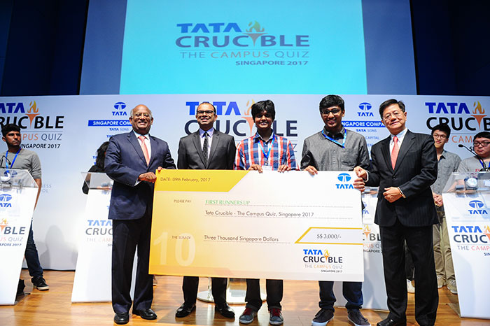 Tata Crucible Campus Quiz Singapore Gallery 2017 Gallery 2017 - Tata Crucible Campus Quiz Singapore