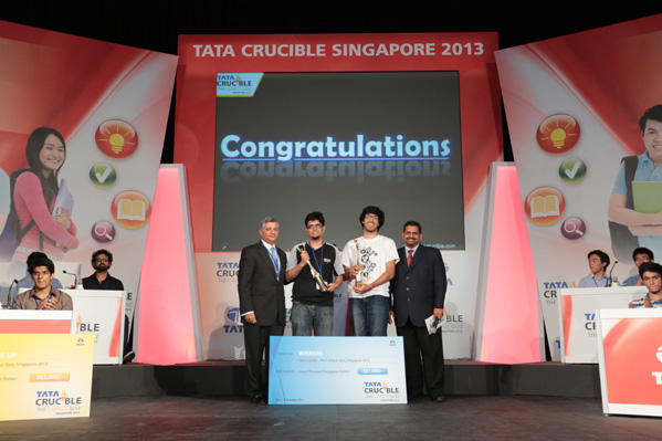 Tata Crucible Campus Quiz Singapore Gallery 2013 Gallery 2013 - Tata Crucible Campus Quiz Singapore