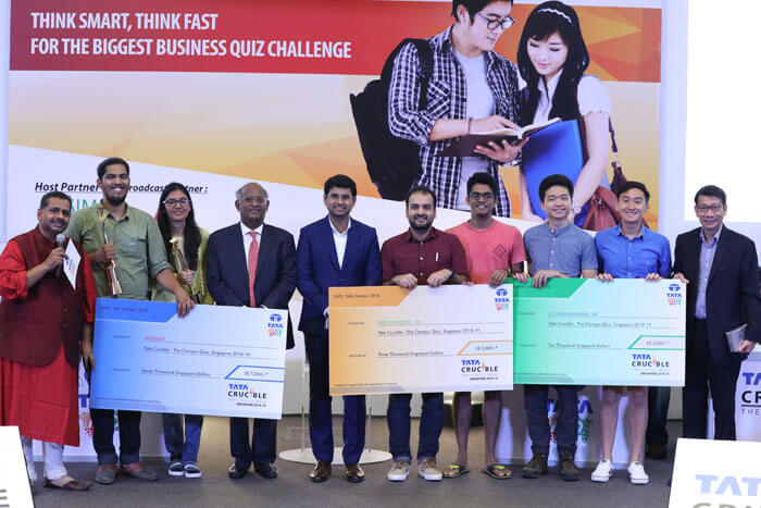 Tata Crucible Campus Quiz Singapore Gallery 2018-2019 Gallery 2018-2019 - Tata Crucible Campus Quiz Singapore
