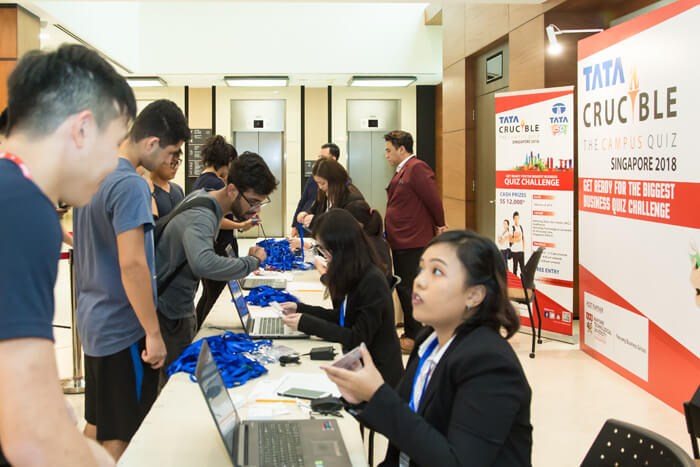 Tata Crucible Campus Quiz Singapore Gallery 2018 Gallery 2018 - Tata Crucible Campus Quiz Singapore
