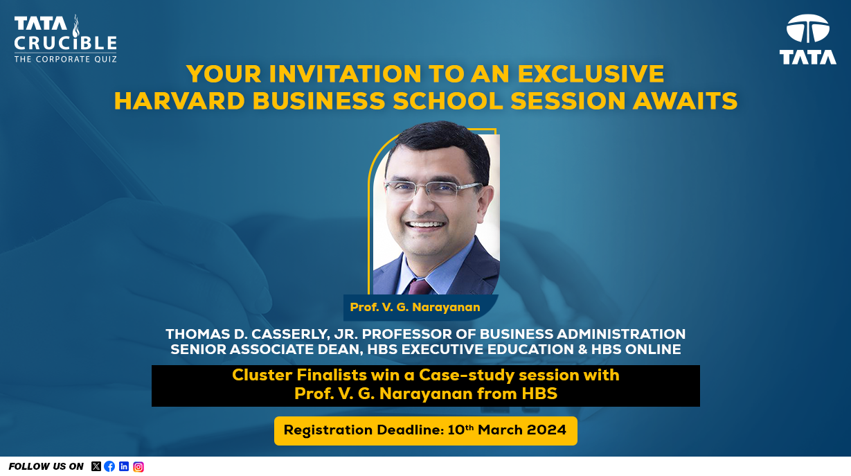 Results For Tata Crucible Campus Quiz India 2023